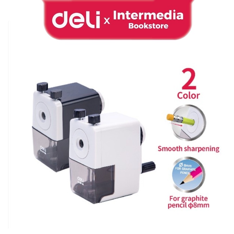 

Deli E0616B Rautan Sil Putar Pisau Kualitas Tinggi Tahan Lama Anti Slip Berdiri Stabil Di Meja