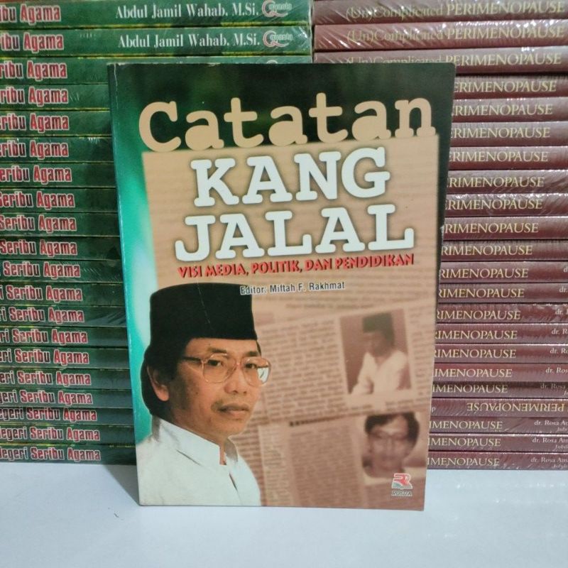 Buku Murah Original - Buku Catatan Kang Jalal Visi Media Politik Dan Pendidikan