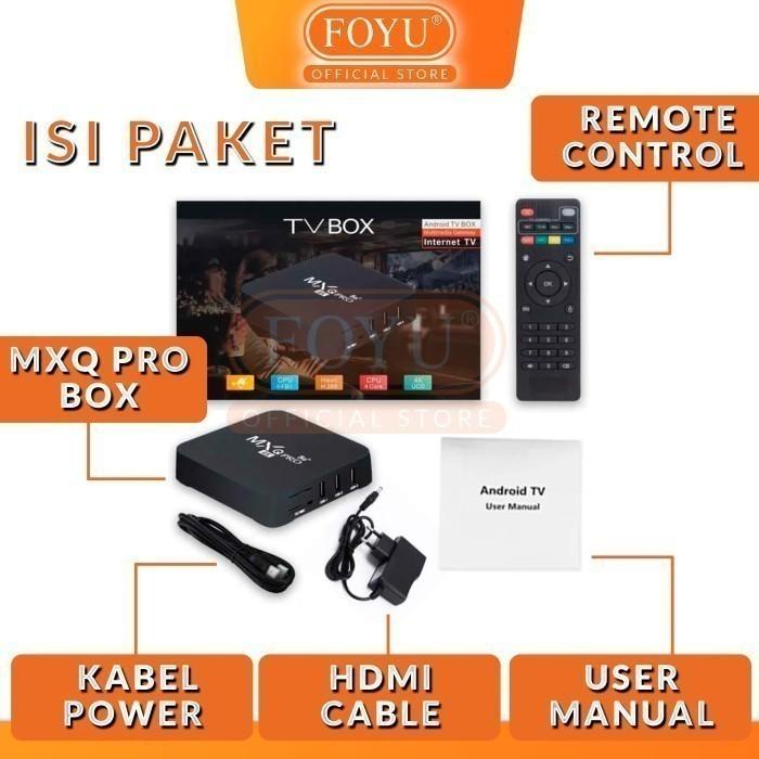 Android Tv Box Digital 4K Receiver Wifi Bluetooth 5G 16Gb/ 256Gb Murah