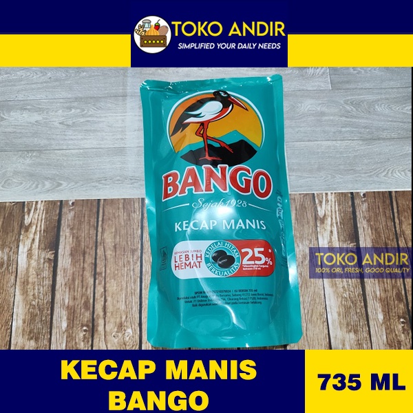 

Kecap Manis Bango 735ml [Termurah!!]