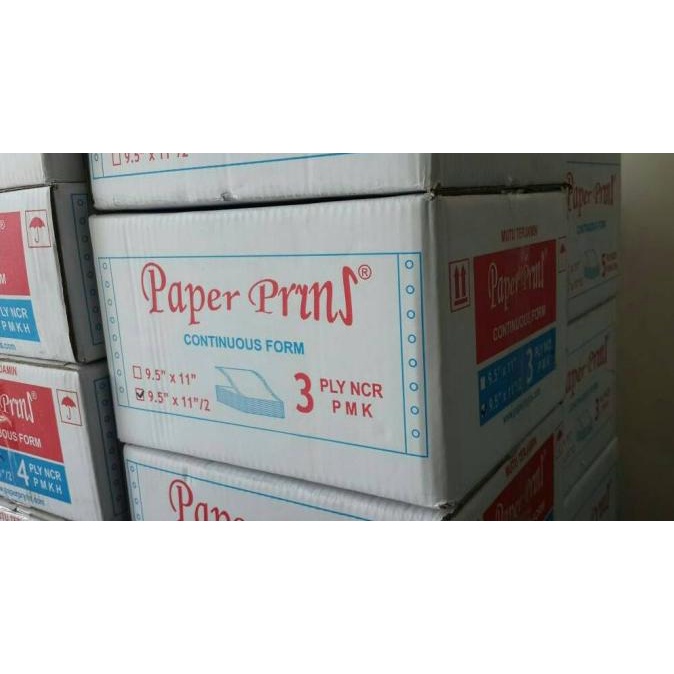 

Continuous Form Paper Prins 9.5"X11"/2 - 3 Ply