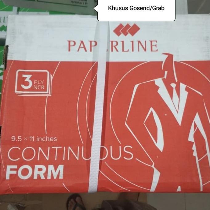 

Kertas Continuous Form 3 Ply Full | 9.5" X 11" | 1000 Sets | 3000 Lbr