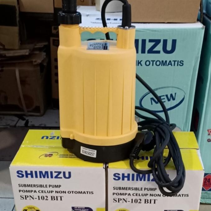 Pompa Celup Kolam Ikan Shimizu Spn 102 Bit Submersible Air Bersih