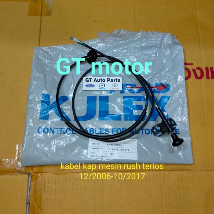 Kabel Kap Mesin Kabel Tarikan Kap Motor Rush Terios 2006-2017 star