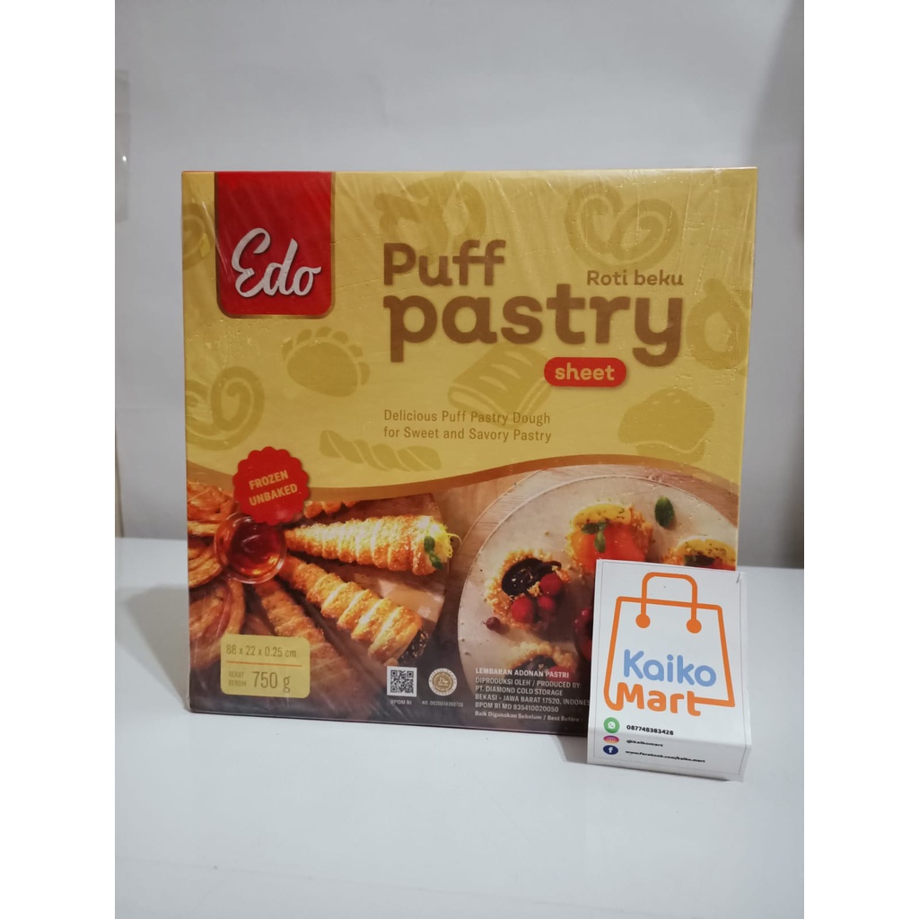 

Edo Puff Pastry Sheet 750G