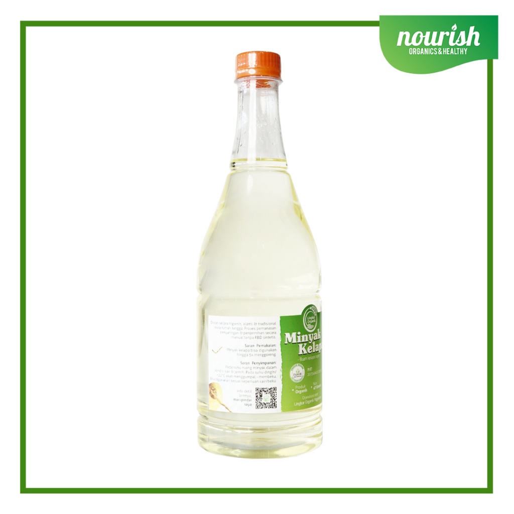 

Lingkar Organik, Coconut Oil 1L ( Kelapa)