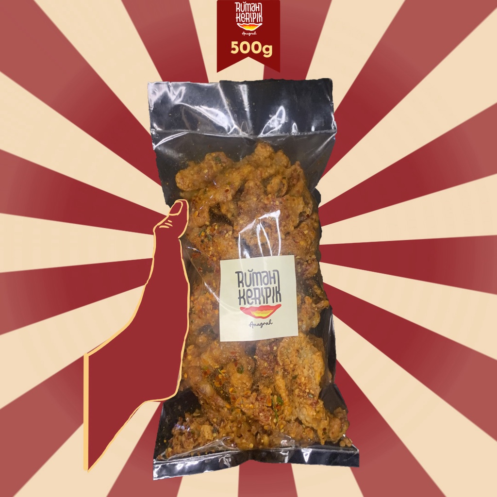 

Kulit Ayam Crispy 500G