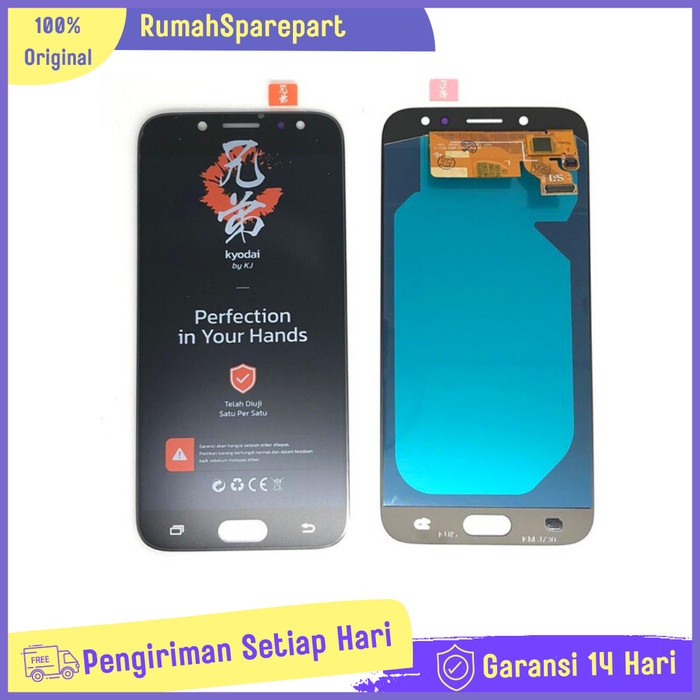 LCD + Touchscreen Samsung J7 Pro OLED - Golden Crown