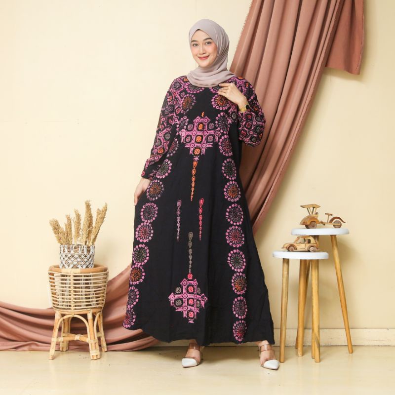 Gamis Batik cap | gamis encim | Gamis pekalongan | gamis Batik | Gamis premium