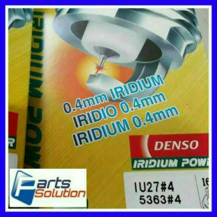 Busi Iridium Piaggio Liberty 100 155 Zip Denso Iu27 Kode Hm214