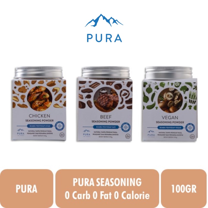 

Pura Seasoning With Himalayan 100Gr - Kaldu Anak Bayi Mpasi