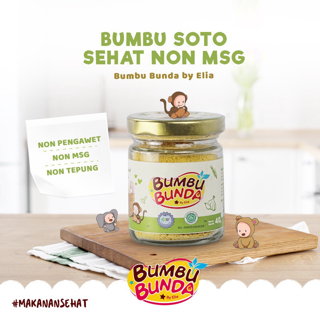 

Bumbu Mpasi Bayi Bumbu Soto Opor Putih Kuning Kari Semur / Bumbu Bunda By Elia / Bumbu Non Msg