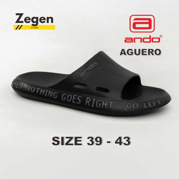 PROMO Sandal Slop Pria Dewasa Sendal Selop ANDO AGUERO originall