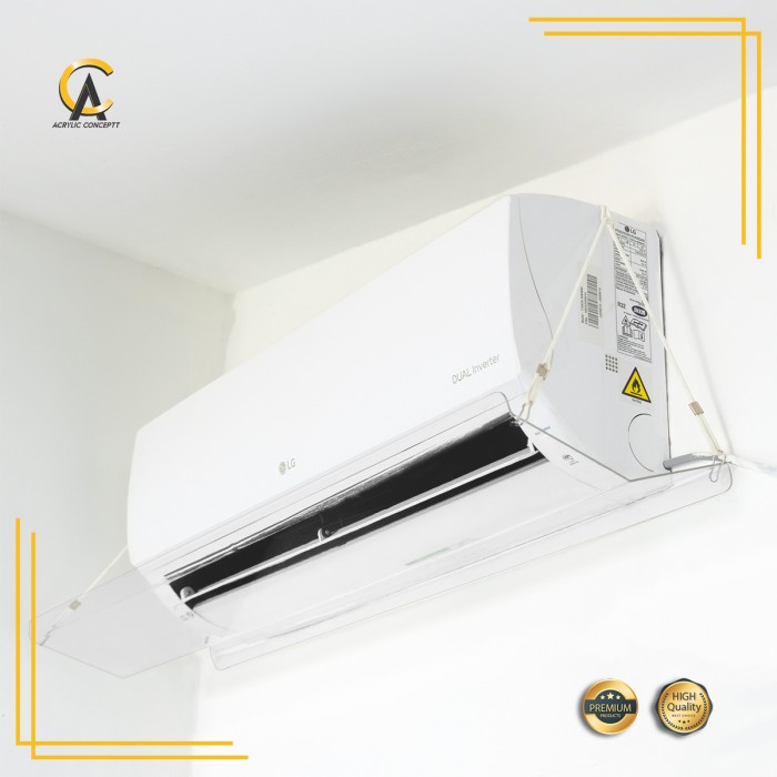 Talang Ac / Penahan Ac / Reflektor Ac Akrilik Berkualitas