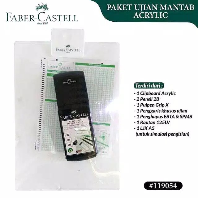 

Paket Papan Ujian Faber Castell Berkualitas