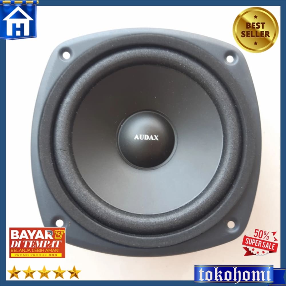 Asli Audax 5071 Speaker 5 Inch Audax Surround Speaker 5In Audax 80Watt