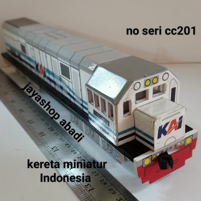 Miniatur Miniatur Kereta Api Indonesia Cc201 Stok Terbatas