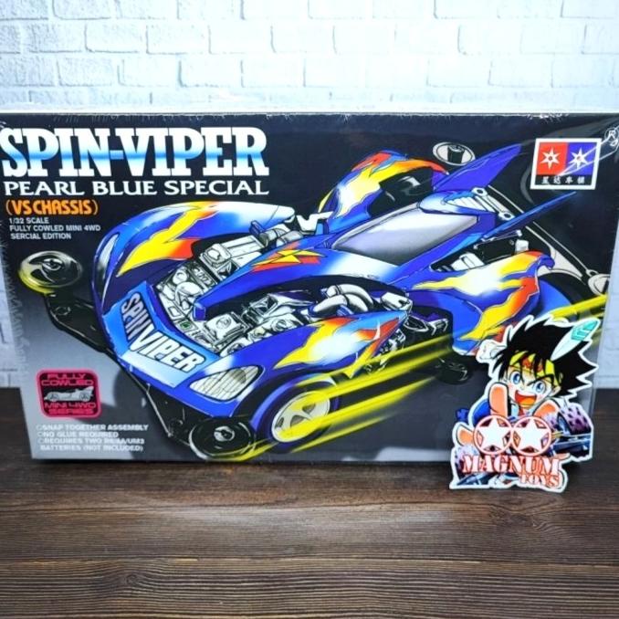 Gratis Ongkir Da xing spin viper pearl blue special/kit daxing vs chassis Special Edition (tam00j.ap