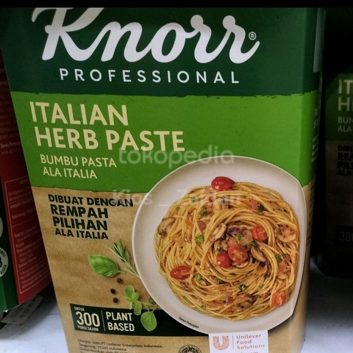 

Promo Knorr Italian Herb PasteBumbu Pasta Ala Italian 1,5 Kg