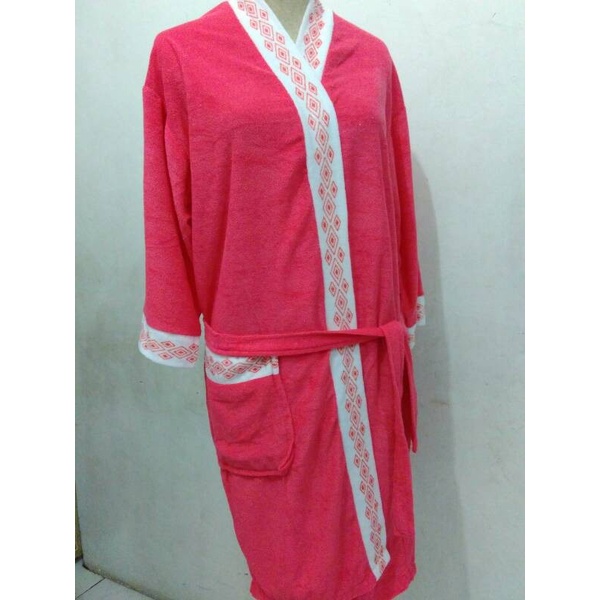Kimono KIMONO HANDUK DEWASA / REMAJA (DASAR WARNA POLOS)(Y6A5) Handuk Kimono Lembut Mandi Wanita Dew