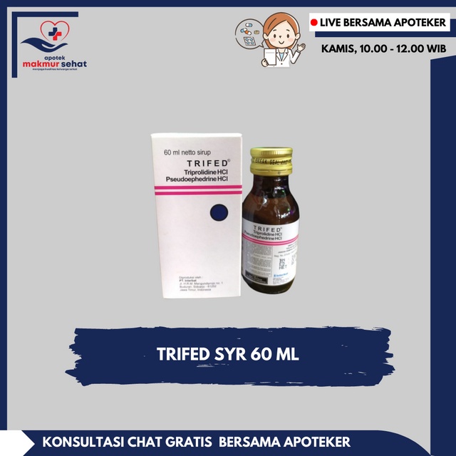 TRIFED SYRUP 60 ML