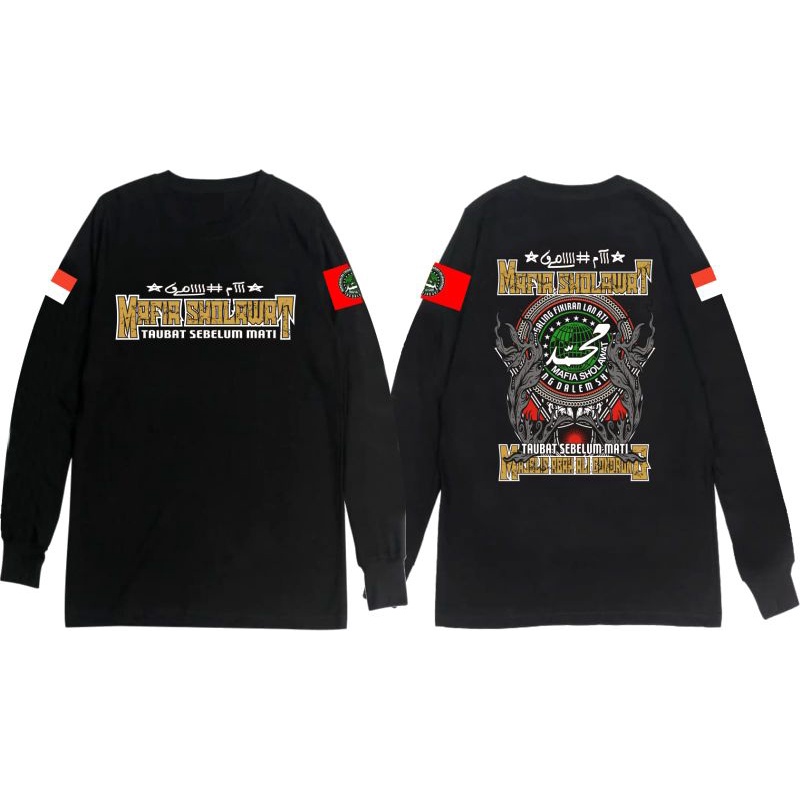 kaos mafia sholawat panjang,kaos mafia sholawat indonesia panjang,kaos mafia sholawat terbaruh