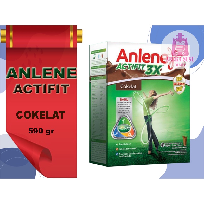 

Anlene Actifit Cokelat 590 gr