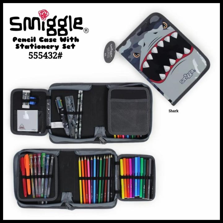 

GRATIS ONGKIR SMIGGLE PENCIL CASE & STATIONERY SET 40 PIS/ ALAT TULIS SMIGGLE/ GIFT