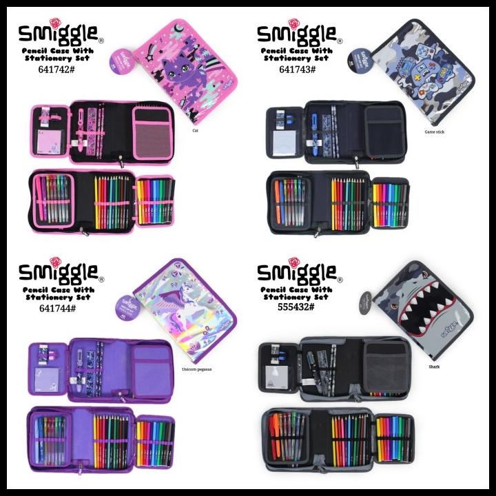 

DISKON SMIGGLE PENCIL CASE & STATIONERY SET 40 P/ ALAT TULIS SMIGGLE/ KADO !!!!!!