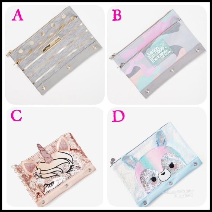 

TERMURAH JUSTICE PENCIL CASE - TEMPAT PENSIL JUSTICE !!!!!!!