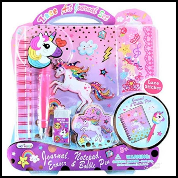 

DISKON LACE ART JOURNAL SET - PAKET ALAT TULIS !!!!!