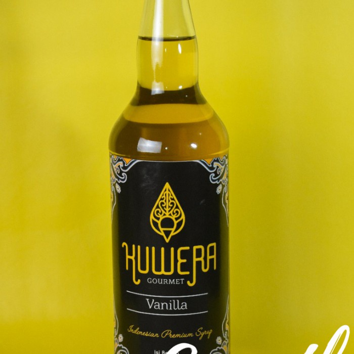 

Sirup Vanilla - Kuwera Syrup