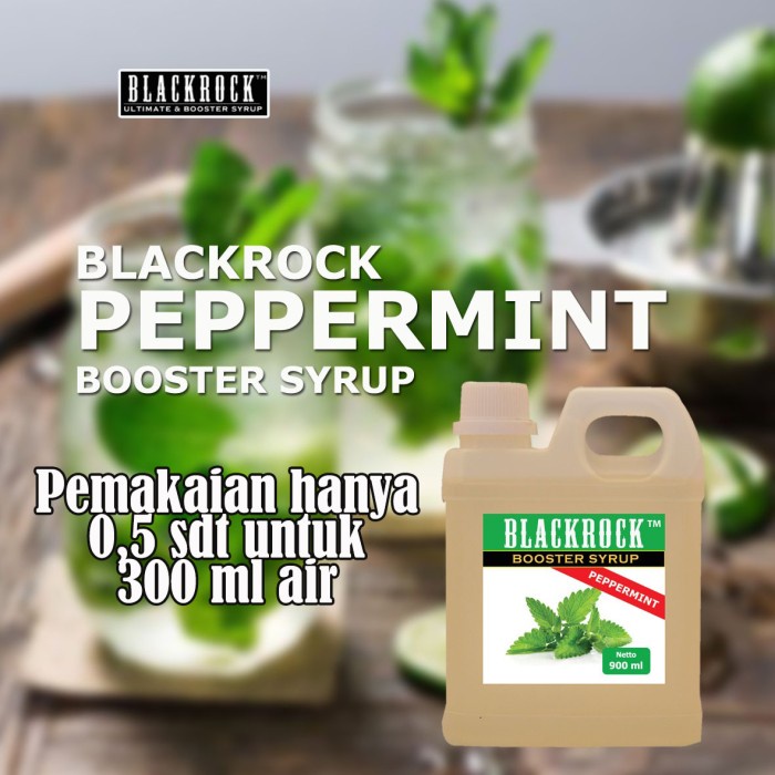 

Sirup Mint Blackrock Peppermint Ultimate Syrup 900 ml