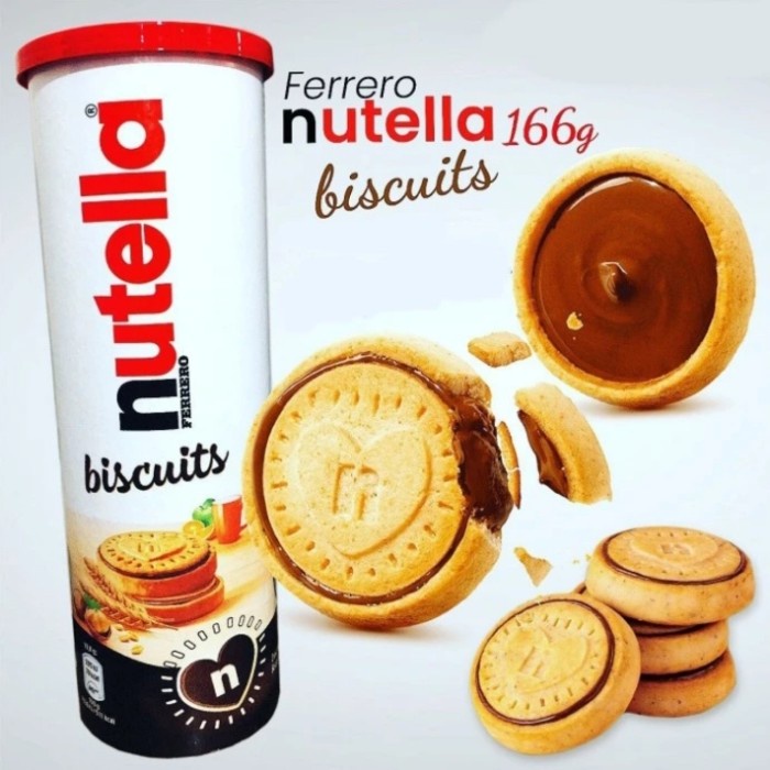 

Coklat Ferrero Biscuits Nutella Import Isi 12 Pcs