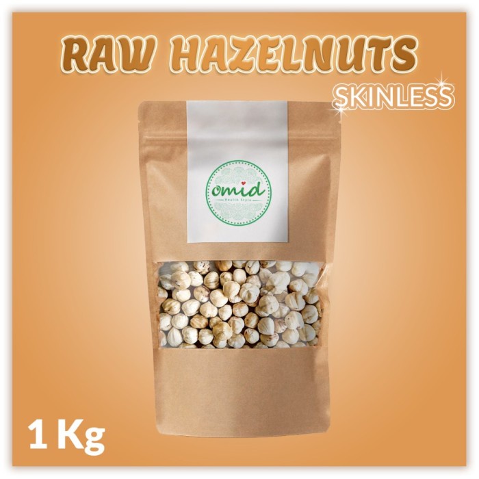 

Raw Hazelnut Without Skin Kacang Hazelnut Mentah Tanpa Kulit 1 Kg