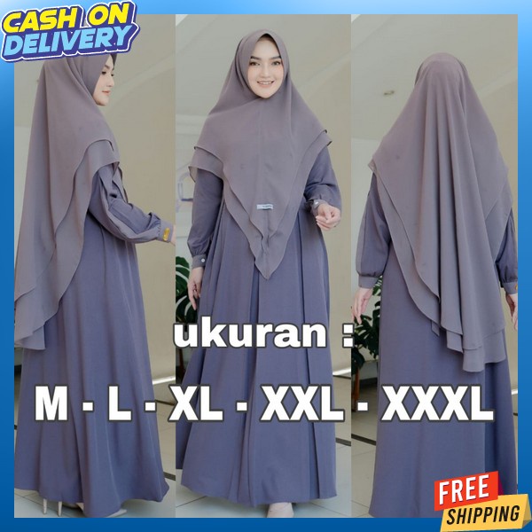 Baju Games Plus Krudung Qanita Dewasa Gamus Stlan Gamia Wnta Wamita Satu Stel Ganis Wanuta Korean St