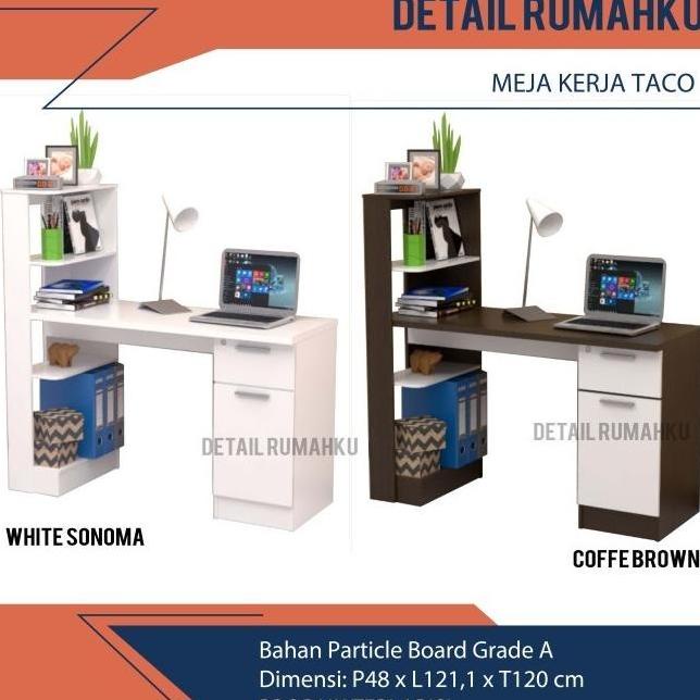  Meja Belajar Kerja Minimalis Mbb Mars Termurah - Afgharumart