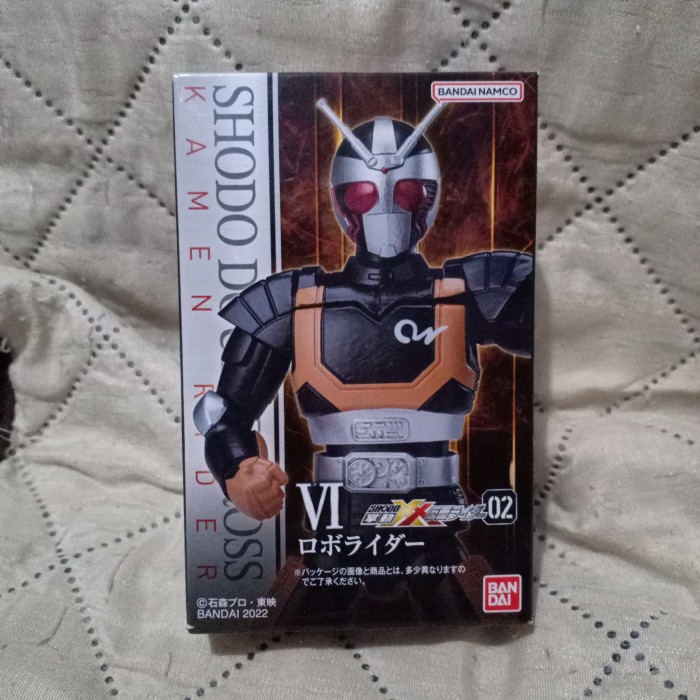 Shodo Xx Kamen Rider Robo No Bio Black Rx Weapon Acc Double Cross Shf Ready