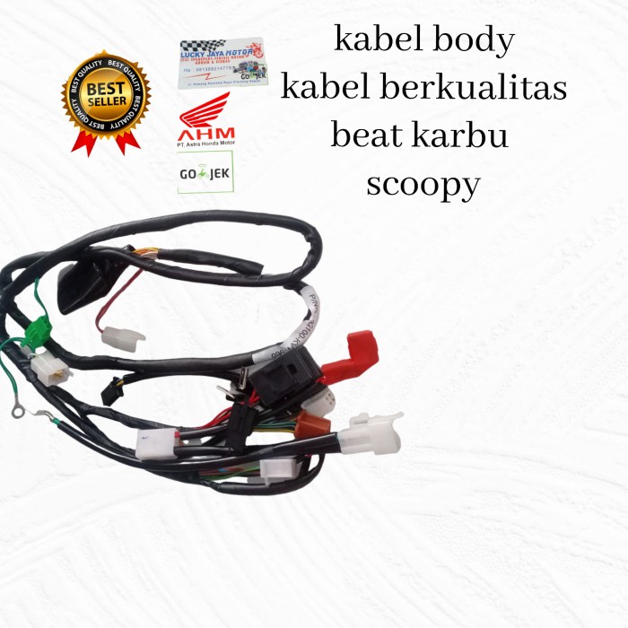 ✨New Ori Kabel Body Beat Karbu Scoopy Karbu Barang Berkualitas Kabel Tebal Berkualitas
