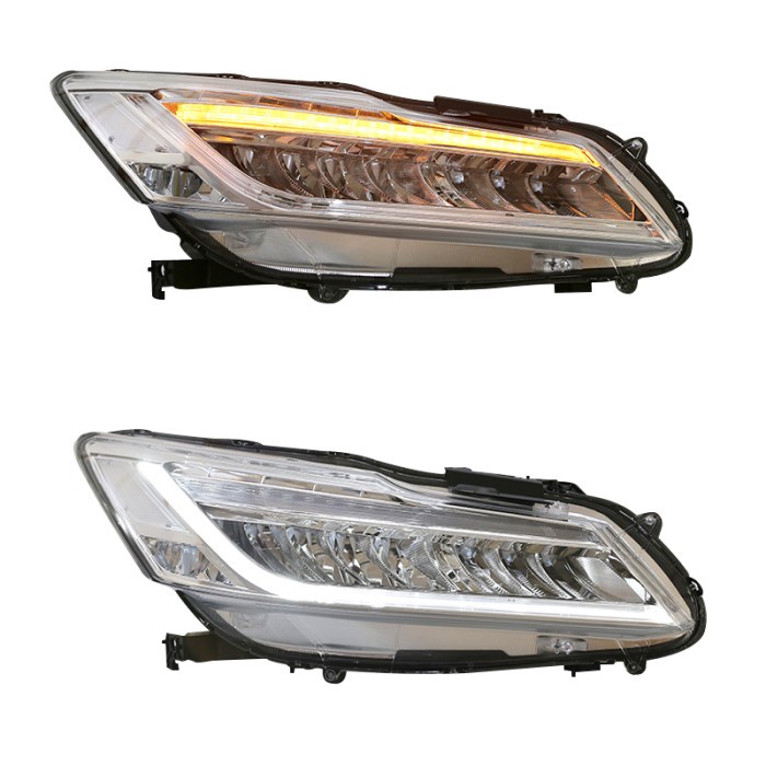 Cod - Head Lamp - Honda Accord 2008 - 2012 - Full Led - Sequential Kode 029