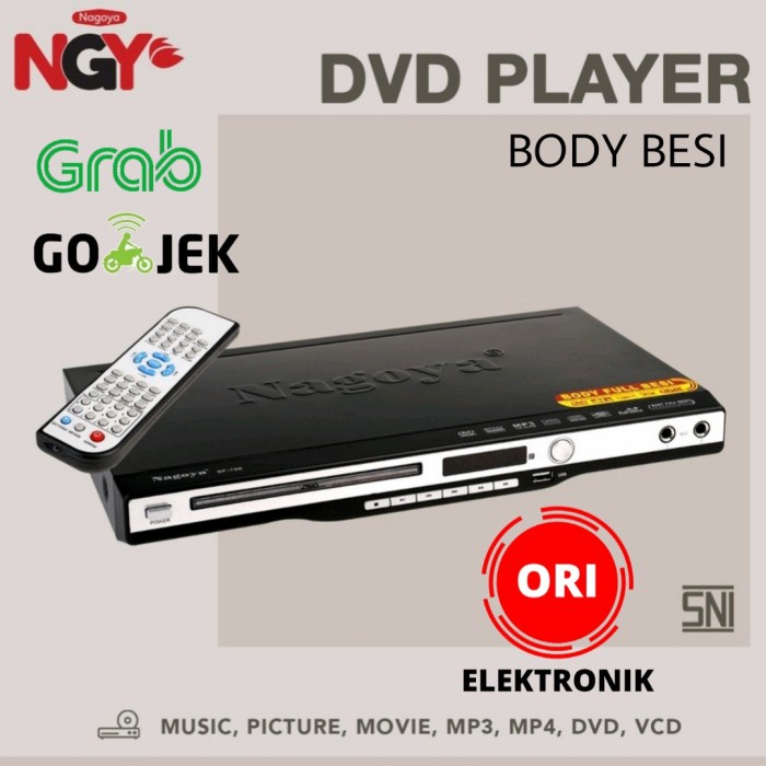 {NurulShop} NAGOYA DVD PLAYER KARAOKE BODY BESI Murah