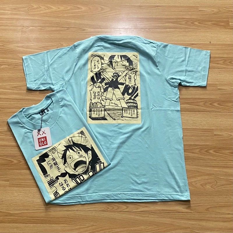 KAOS / TSHIRT / BAJU UNIQLO x ONE PIECE SHONEN JUMP PREMIUM