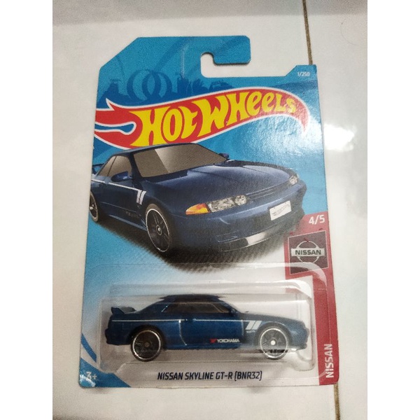 hotwheels nissan bnr 32 yokohama
