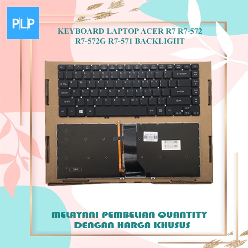 Keyboard Untuk Acer R7 R7-572 R7-572G R7-571 Backlite