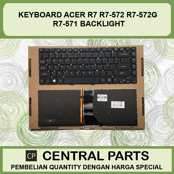 Keyboard Laptop Acer R7 R7-572 R7-572G R7-571 Backlite