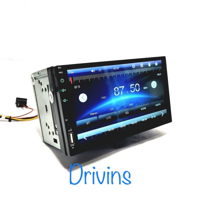 NEW HEAD UNIT DOUBLEDIN MP5 DHD-4300 BODY PANJANG FREE CAMERA MUNDUR ORIGINAL TERBARU