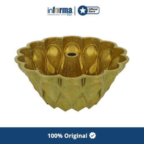 

✅Termurah Informa - Cooking Color Loyang Kue Peacock - Gold Terbaru