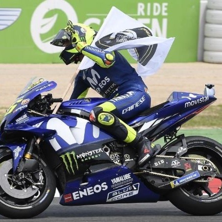 PROMO DIECAST MINIATUR MOTOR MOTOGP VALENTINO ROSSI 2018 MAISTO 1:18 TERMURAH