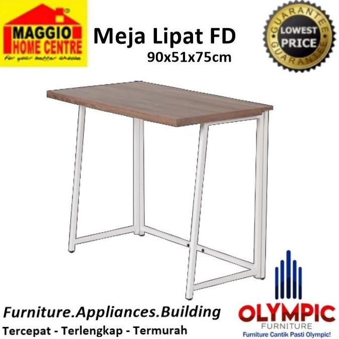 Meja Kerja - Meja Belajar - Meja Lipat Fd - Olympic Zonaduaduo