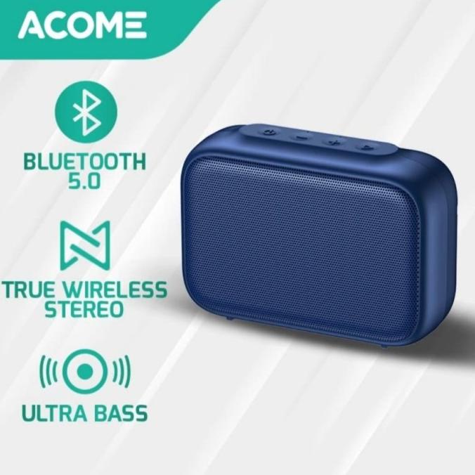 hanya disini] speaker bluetooth Acome A1 ultrabass original resmi